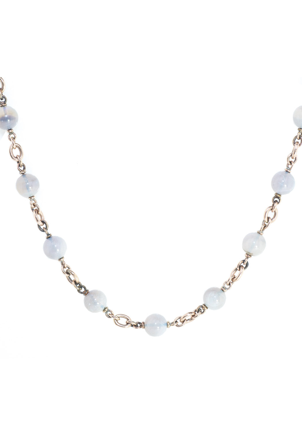 Sylva & Cie Light Grey Opal Necklace | OsterJewelers.com 