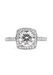 Furrer Jacot Semi-Mount Square Halo Diamond Ring | OsterJewelers.com
