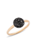 Pomellato 18K Rose Gold Sabbia Black Diamond Ring | Small | OsterJewelers.com