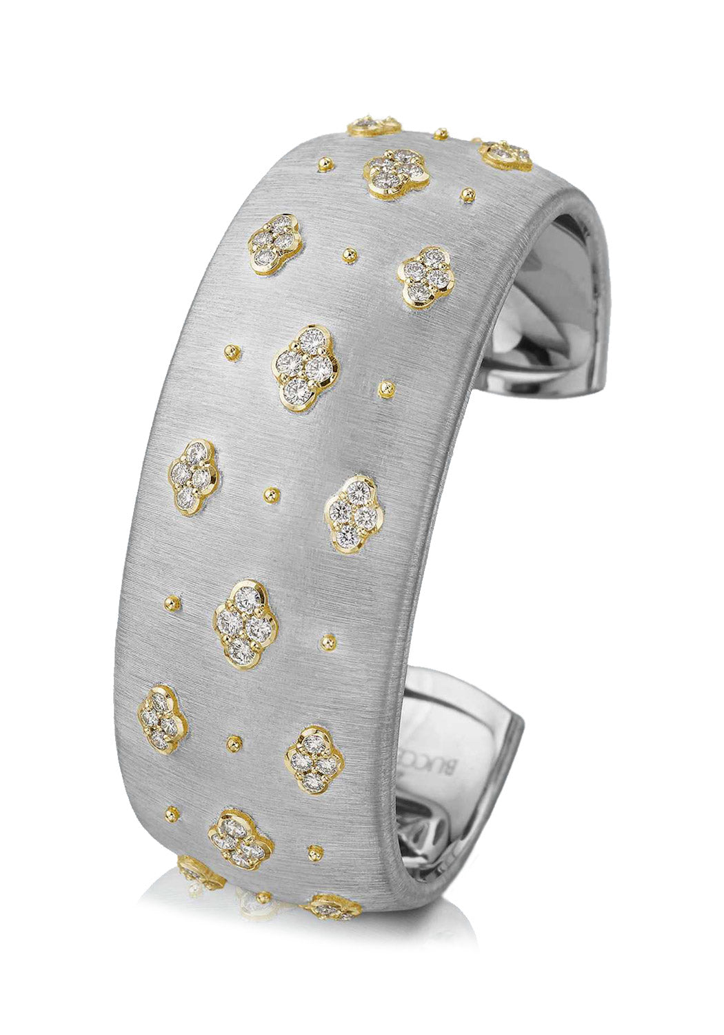 Buccellati Macri AB Diamond Cuff Bracelet