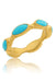 Lika Behar 2.92ctw Sleeping Beauty Turquoise Ring | OsterJewelers.com