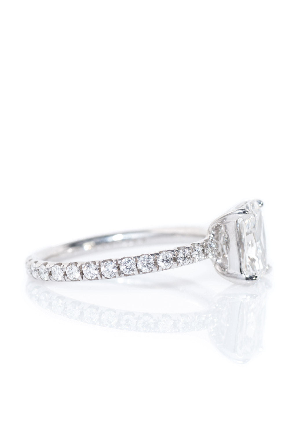 Starburst Ring With Pave Band | Oster Jewelers 