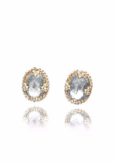 Amali White Topaz Stud Earrings | OsterJewelers.com