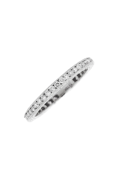Sethi Couture Channel 18KWG White Diamond Eternity Band | Ref. 62M | OsterJewelers.com