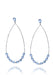 Anatol Blue Sapphire Diamond Hoops | Oster Jewelers 