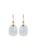 Anne Sportun Milky Chalcedony Teardrop Earrings | Ref. EM2387G-Chalcedony | OsterJewelers.com