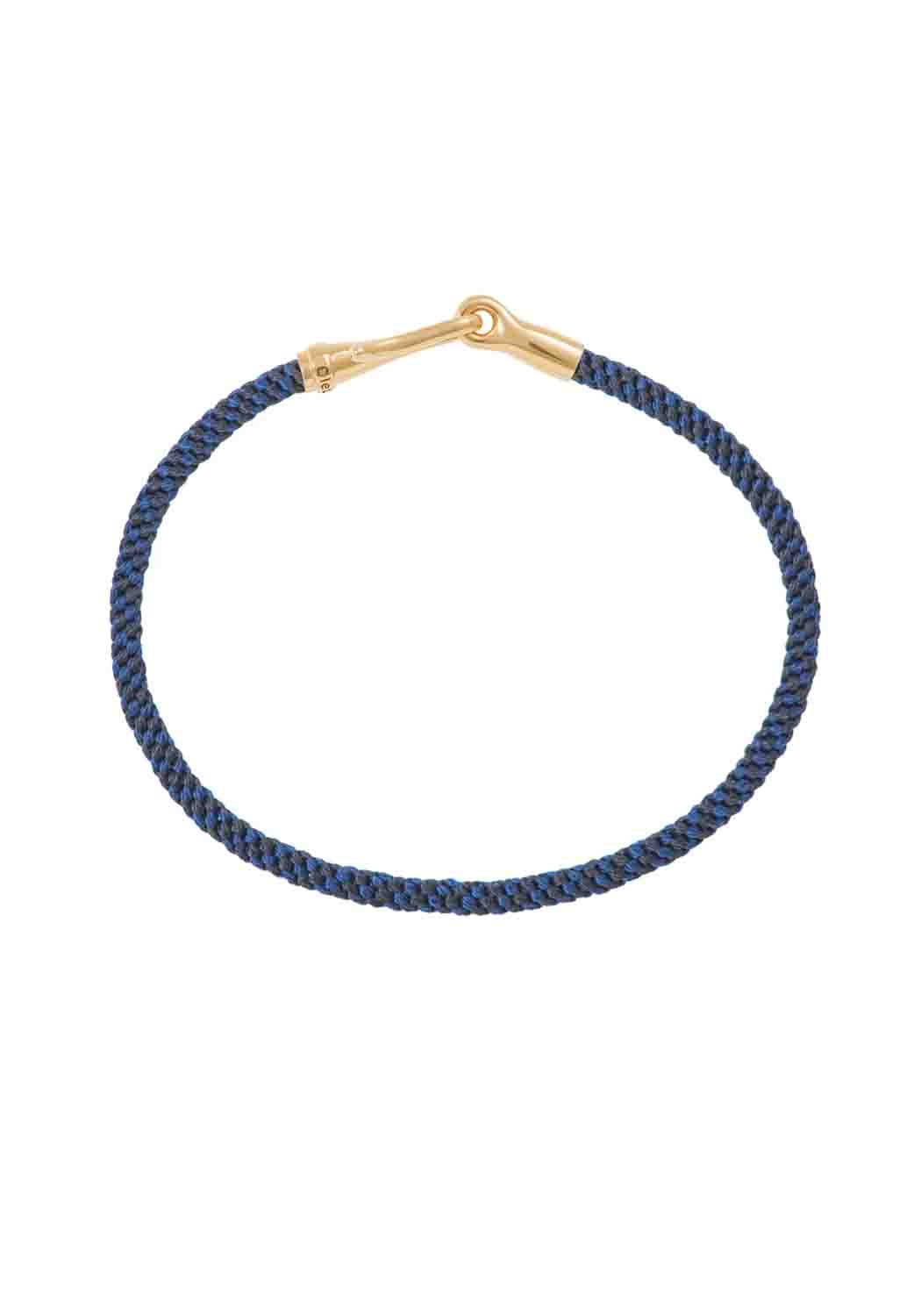 Ole Lynggaard Life 18KYG Midnight Blue Rope Bracelet | Ref. A3040-406 | OsterJewelers.com