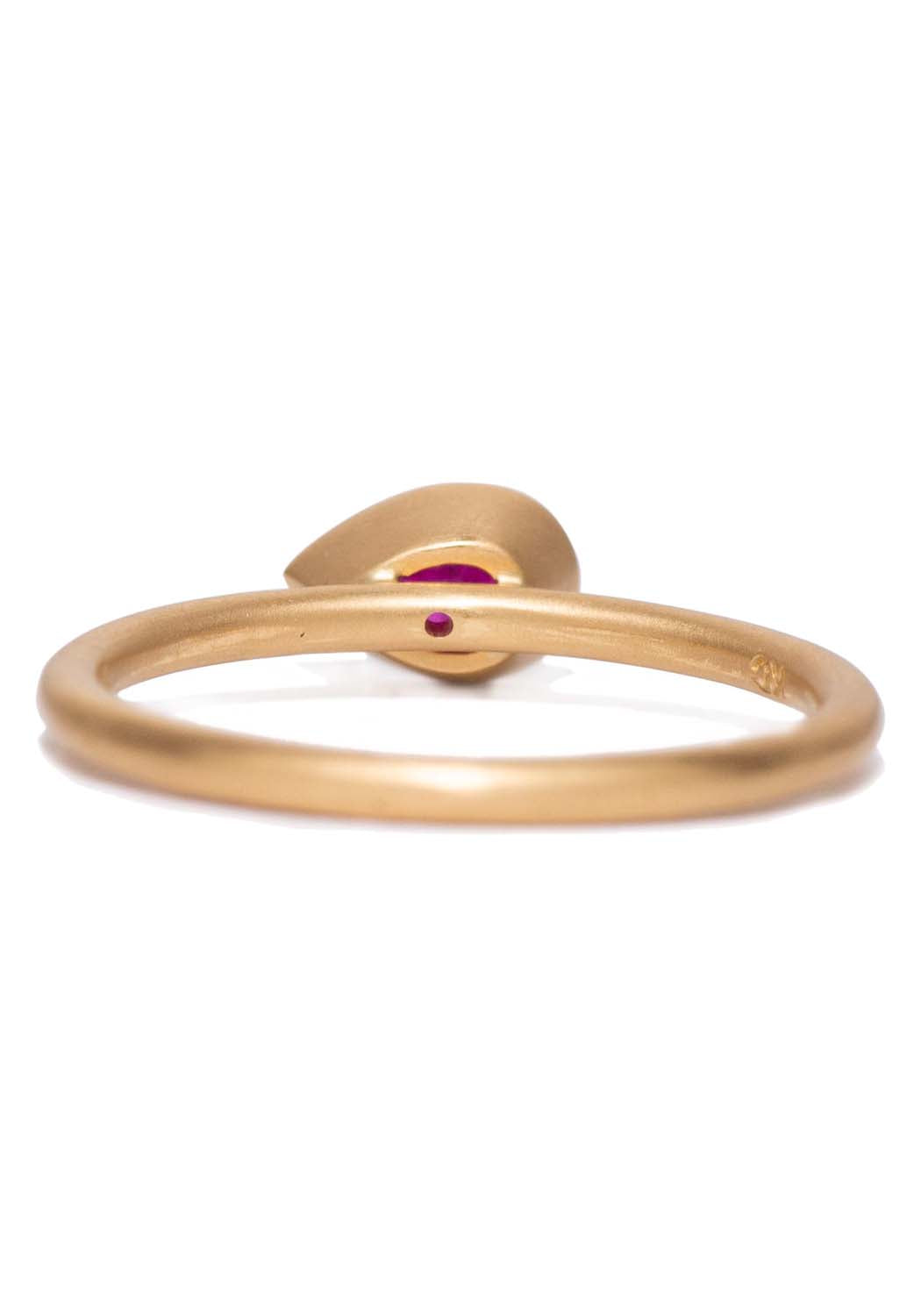Natural Ruby Yellow and White Diamond Platinum Gold Ring, GIA –  jeweleretteandco