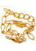 Lika Behar 24k Yellow Gold 18" Organic Link Necklace | OsterJewelers.com