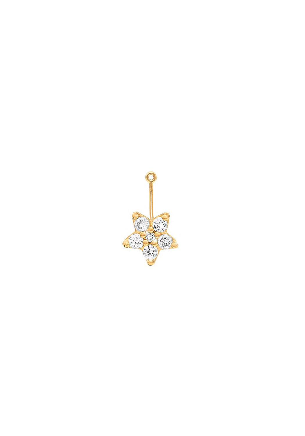 OLE LYNGGAARD Single Shooting Star Diamond Earring Pendant