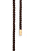 OLE LYNGGAARD Twisted Mokuba 18KYG Brown Silk String Wrap | Ref. A1908-406 | OsterJewelers.com