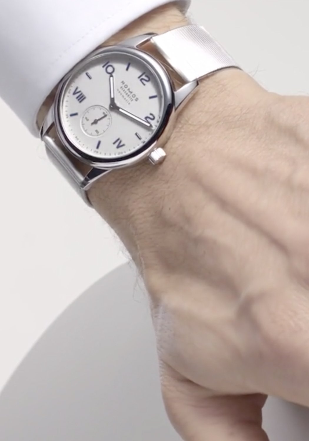 NOMOS Club Campus Neomatik 39 white diver watch 765