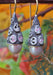Melinda Risk Skull Cone Pink Pearl Drop Earrings | OsterJewelers.com