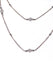 Katharine James Platinum 36" Diamond Necklace