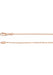 14K Rose Gold Diamond Cut Cable Chain Necklace | 20" | OsterJewelers.com