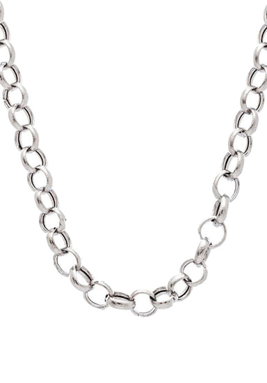 Sethi Couture 18K White Gold Rolo Chain Necklace | Ref. GC-WGRL-20 | OsterJewelers.com