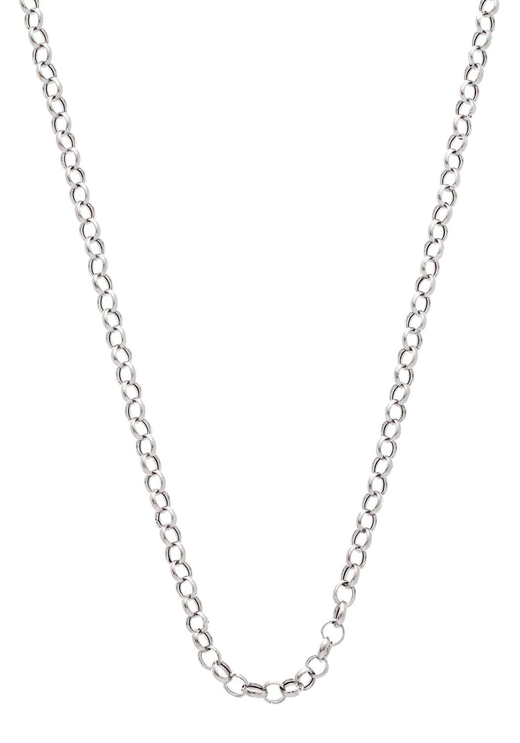 Sethi Couture 18K White Gold Rolo Chain Necklace | Ref. GC-WGRL-20 | OsterJewelers.com
