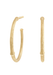 Ole Lynggaard Large Nature Creol 18K Yellow Gold Hoop Earrings | Ref. A2685-401 | OsterJewelers.com