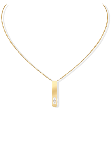 Messika My First Diamond 18KYG Diamond Necklace | Ref. 07498-YG | OsterJewelers.com
