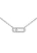 Messika Move Uno Pavé 18KWG Diamond Necklace | Ref. 04708 | OsterJewelers.com
