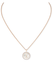 Messika Lucky Move PM MOP 18KRG Diamond Necklace | Ref. 11650-PG | OsterJewelers.com