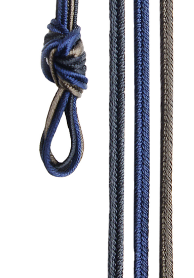 Ole Lynggaard Design 18KYG Blue Black & Brown Silk String Wrap | Ref. A1926-402 | OsterJewelers.com