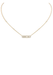 Messika Baby Move Pave 18KYG Diamond Necklace | Ref. 04322-YG | OsterJewelers.com