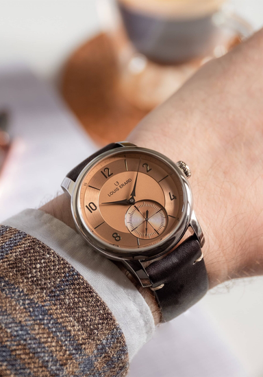 Louis Erard Petite Seconde Terracotta 39mm | Ref. 34238AA07.BVA26 | OsterJewelers.com