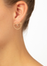 Persée Paris Fibule 18KWG XS Solitaire Diamond Circle Earrings | OsterJewelers.com