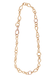 Ole Lynggaard Love 18KYRG Small Chain Link Collier Necklac | Ref. A1730-406  | OsterJewelers.com