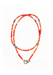 Catherine Michiels Coral Heishi Red Tourmaline Bead Necklace | OsterJewelers.com