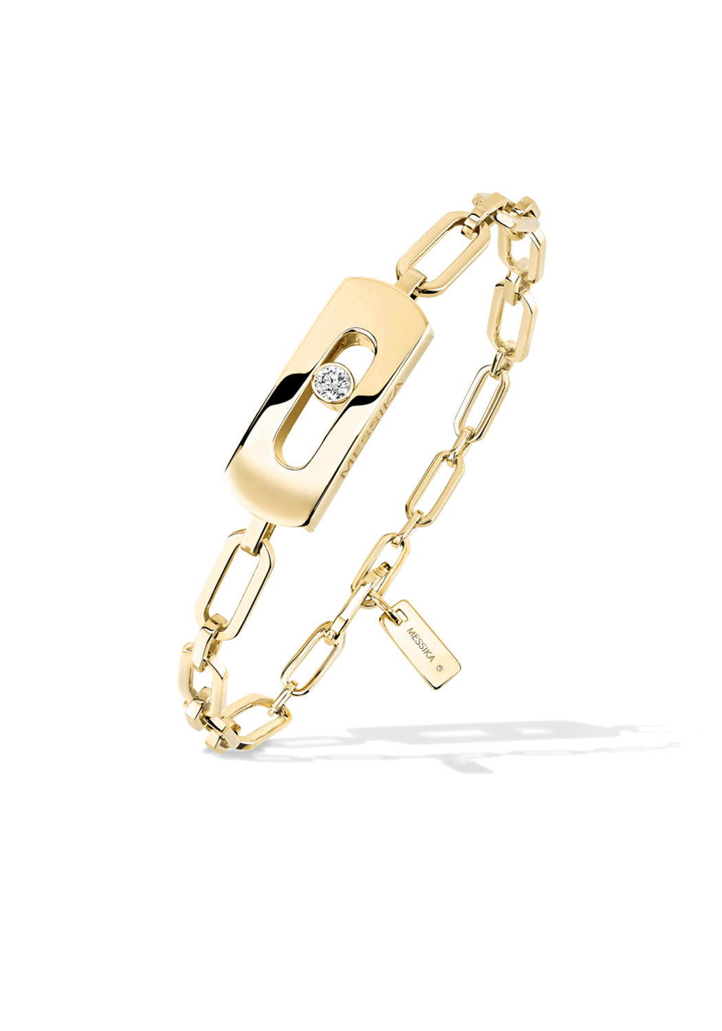 Messika My Move 18K Yellow Gold Interchangeable Chain Bracelet | Ref. 12387 | OsterJewelers.com