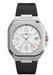 Bell & Ross BR 05 GMT White on Rubber Strap | Ref. BR05G-SI-ST/SRB | OsterJewelers.com