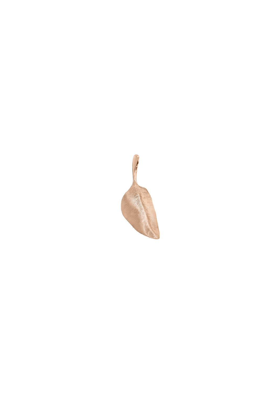 Ole Lynggaard Leaves 18K Rose Gold Leaf Pendant | Ref. A3008-703 | OsterJewelers.com