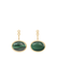 Ole Lynggaard Lotus 18KYG Malachite Earring Pendants | OsterJewelers.com