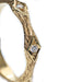 Arman Sarkisyan 22K Yellow Gold Textured Diamond Band | OsterJewelers.com