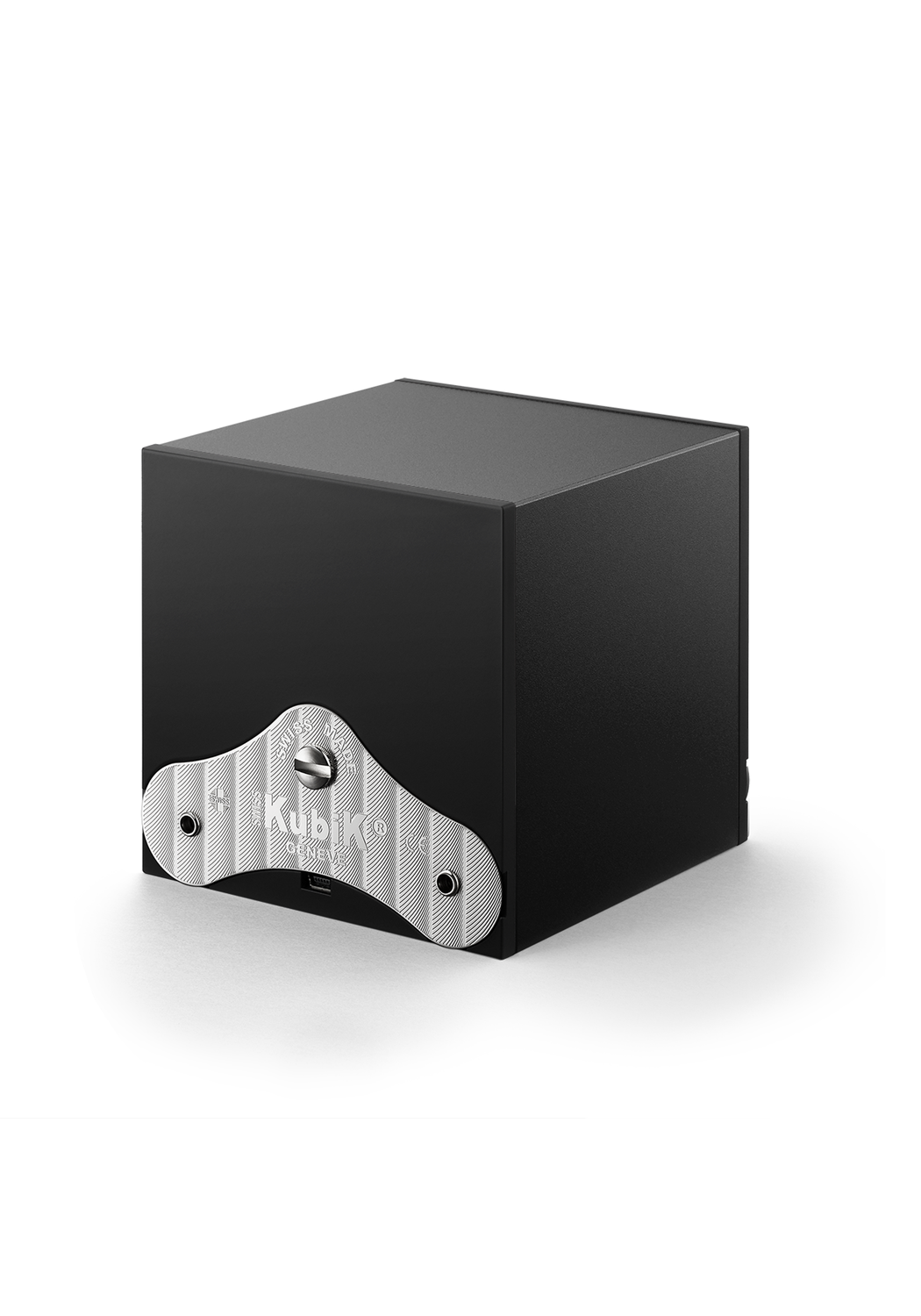 SwissKubiK Single Masterbox Black Aluminum Watch Winder | OsterJewelers.com