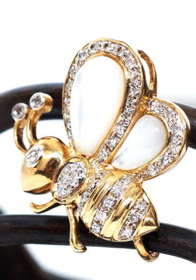 One-of-a-Kind Diamond Bee Branch Bracelet | OsterJewelers.com