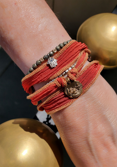Catherine Michiels wrap and beaded bracelet styling ideas | OsterJewelers.com