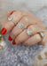 Starburst Diamond Rings by Louis Glick | OsterJewelers.com