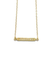 ILA Araya 14K Yellow Gold Diamond Bar Necklace | OsterJewelers.com