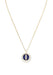 Messika Lucky Move MM Lapis Lazuli Yellow Gold Necklace | OsterJewelers.com