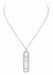 Messika Move 10th Anniversary Long 18KWG Diamond Necklace | OsterJewelers.com