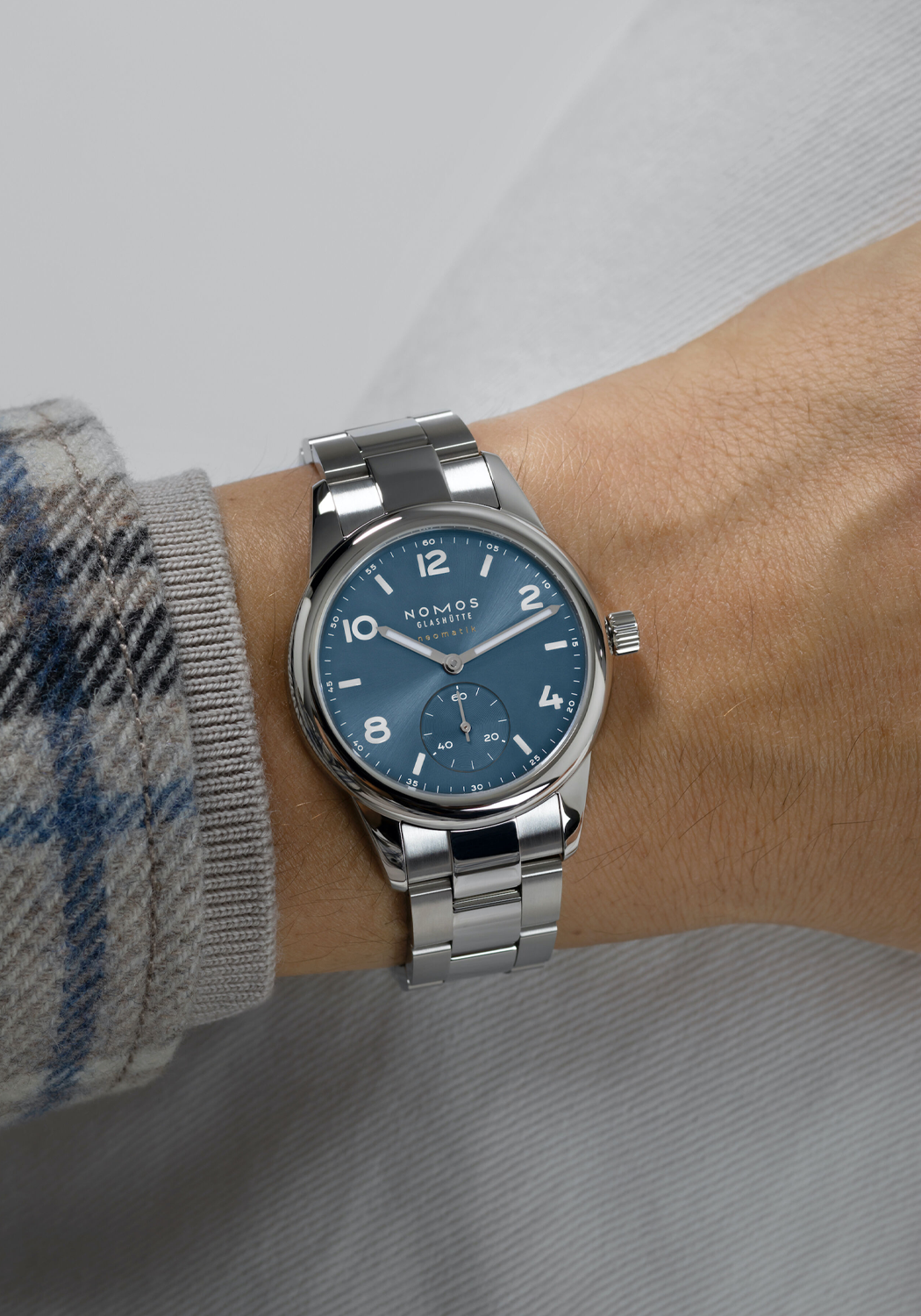 NOMOS Club Sport Neomatik Polar Blue | Ref. 750 | OsterJewelers.com