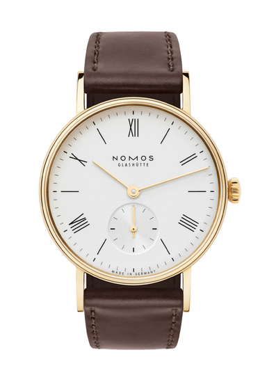 NOMOS Ludwig Gold 33 White Exhibition | Ref. 210 | OsterJewelers.com