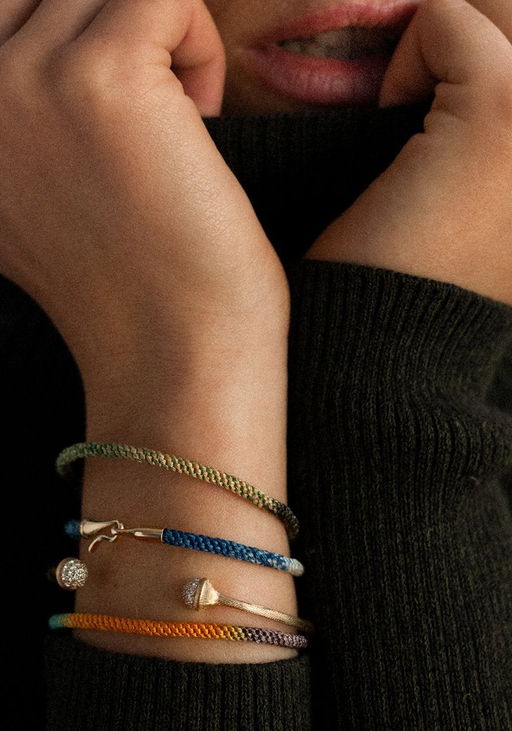 Ole Lynggaard Stacking Life Rope & Nature Bracelets (Sold Separately) | OsterJewelers.com