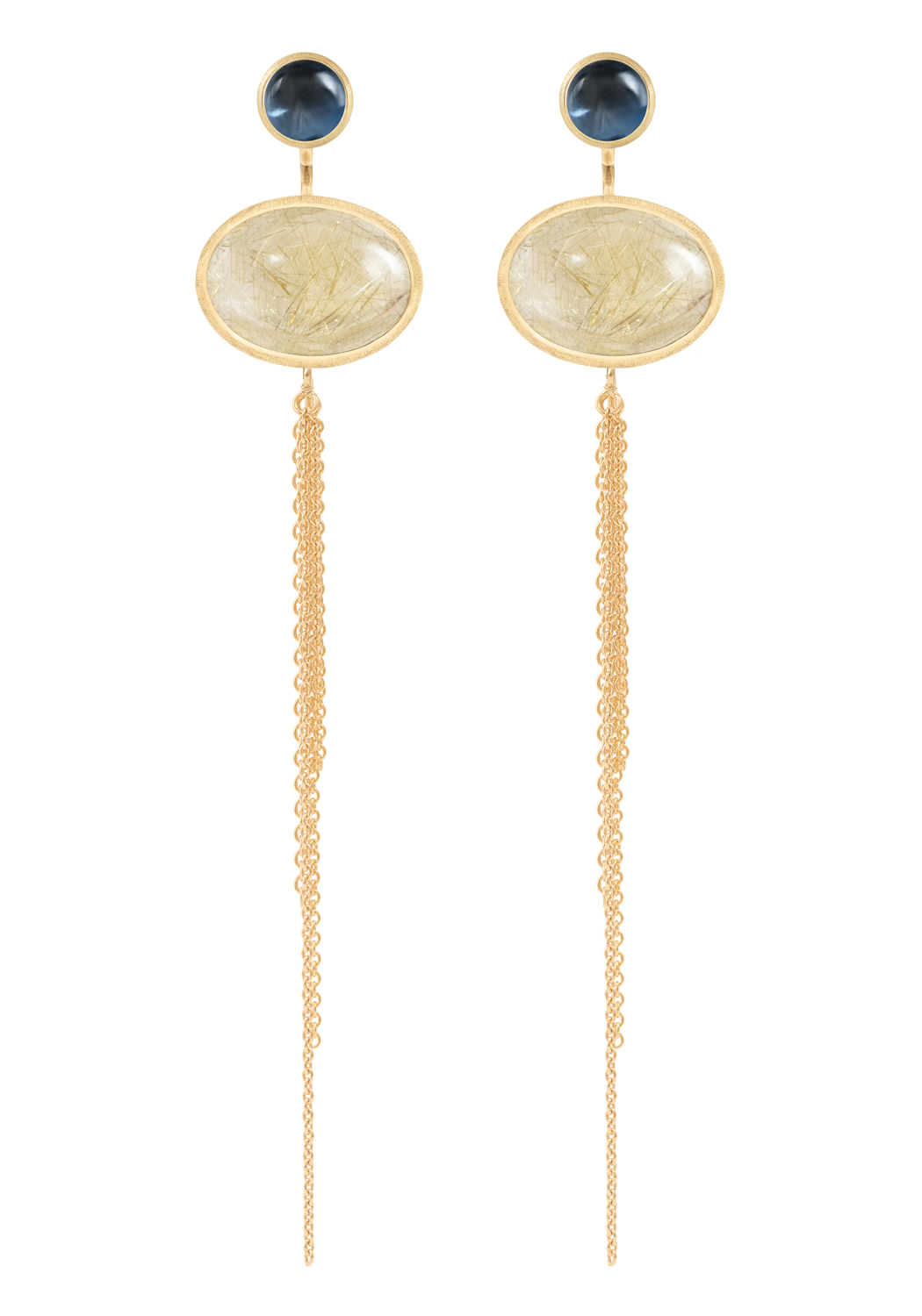 Ole Lynggaard Lotus Quartz Earring Pendants Style Idea (Sold Separately) | OsterJewelers.com