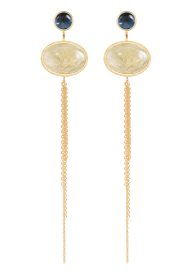 Ole Lynggaard Lotus Quartz Earring Pendants Style Idea (Sold Separately) | OsterJewelers.com