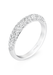 Parade Design 18KWG Pavé Diamond Half Band | Ref. R1950/R1-BD | OsterJewelers.com