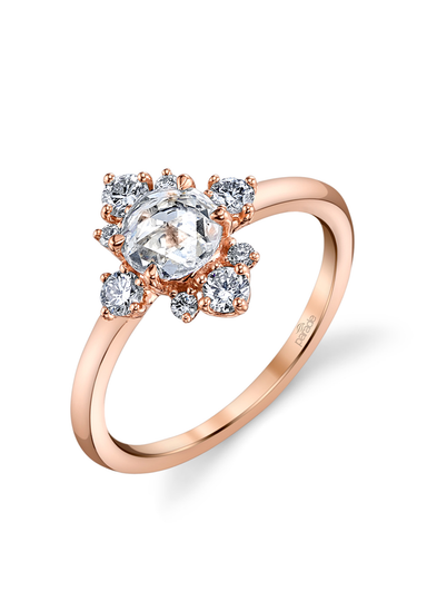 Parade Lumiere Bridal 18KRG Diamond Engagement Ring | Ref. LMBR3988 | OsterJewelers.com
